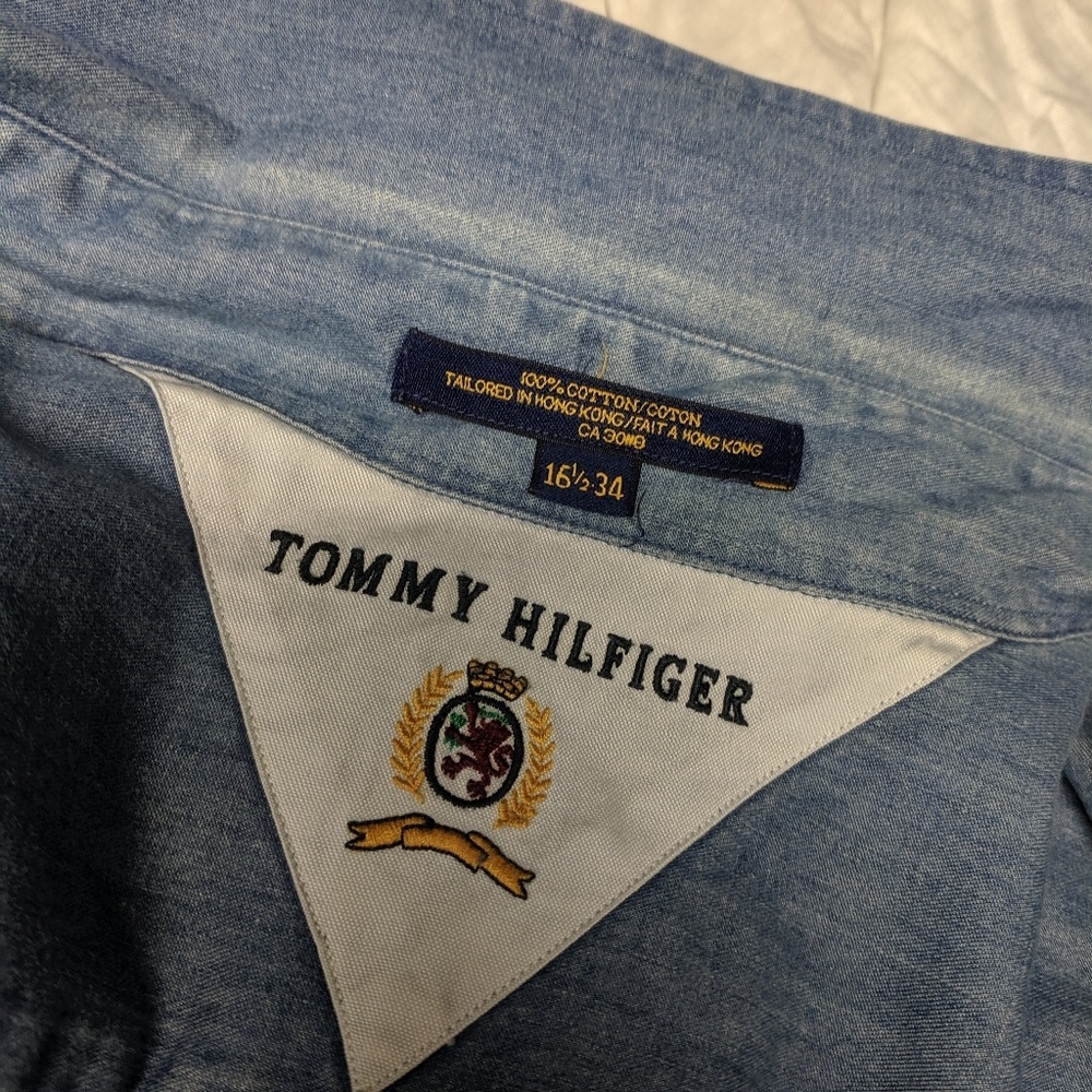Tommy Hilfiger Vintage Denim Button Down - Picture 4 of 8